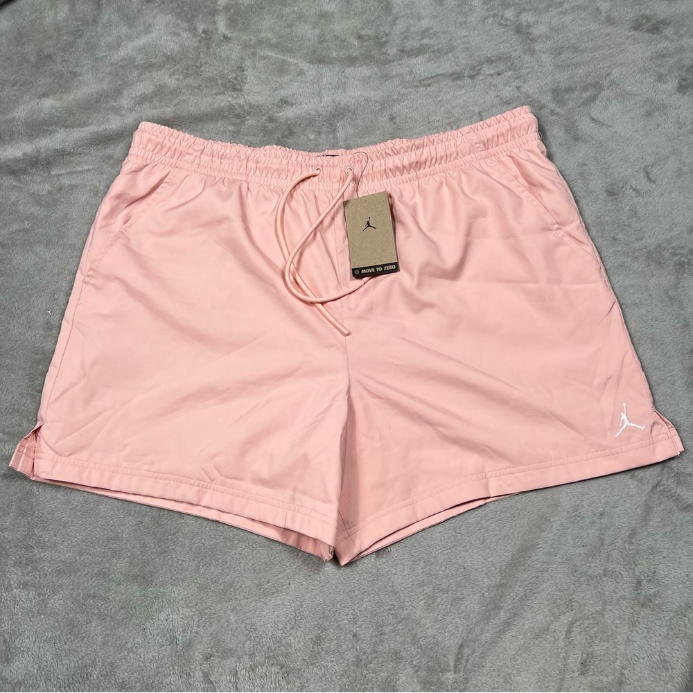 NWT Jordan Essentials Poolside 5” Shorts Mens XXL Pink Summer Stretch FQ4562 622